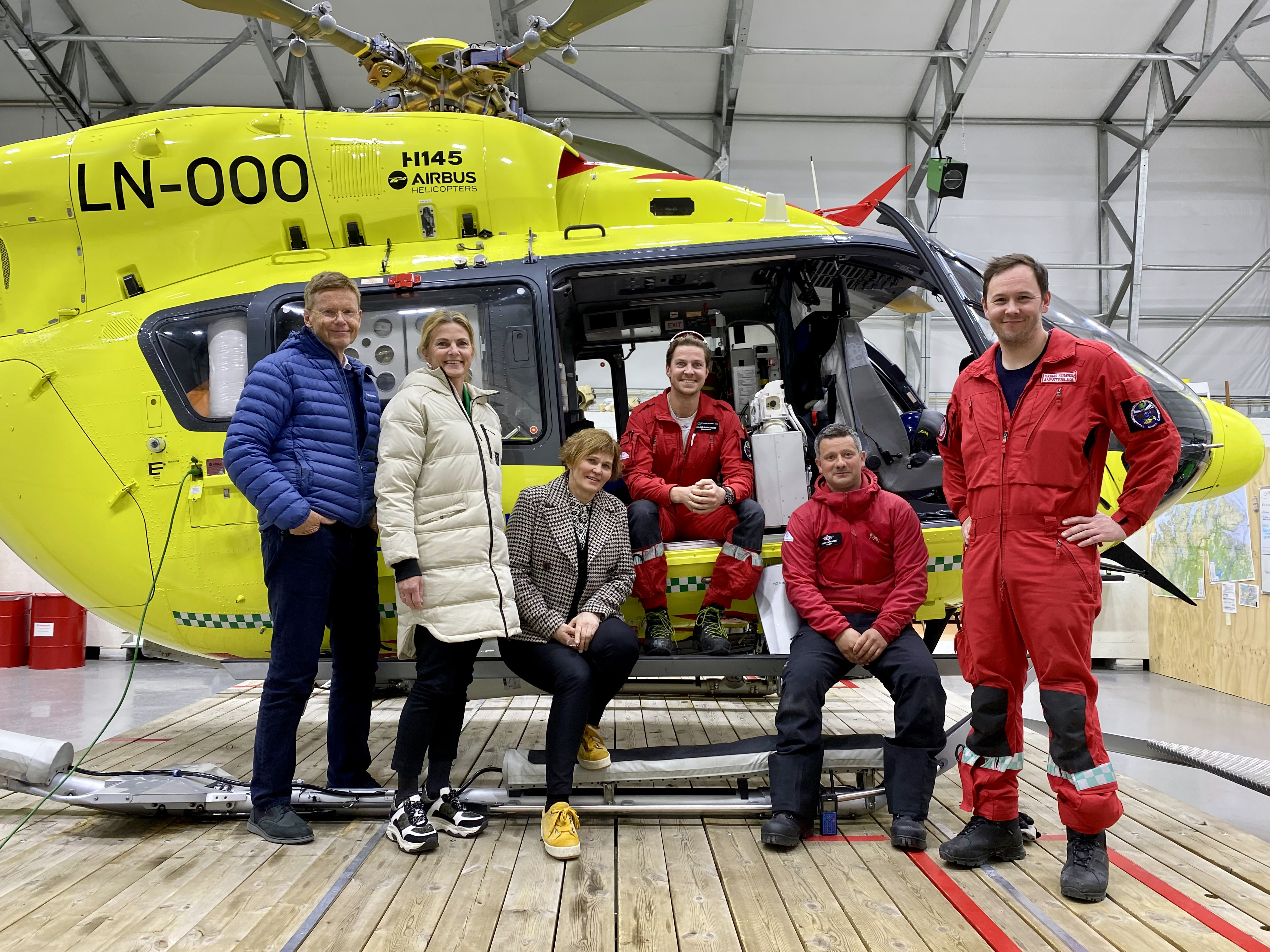 Starter Helikopterprosjekt - Finnmarkssykehuset HF