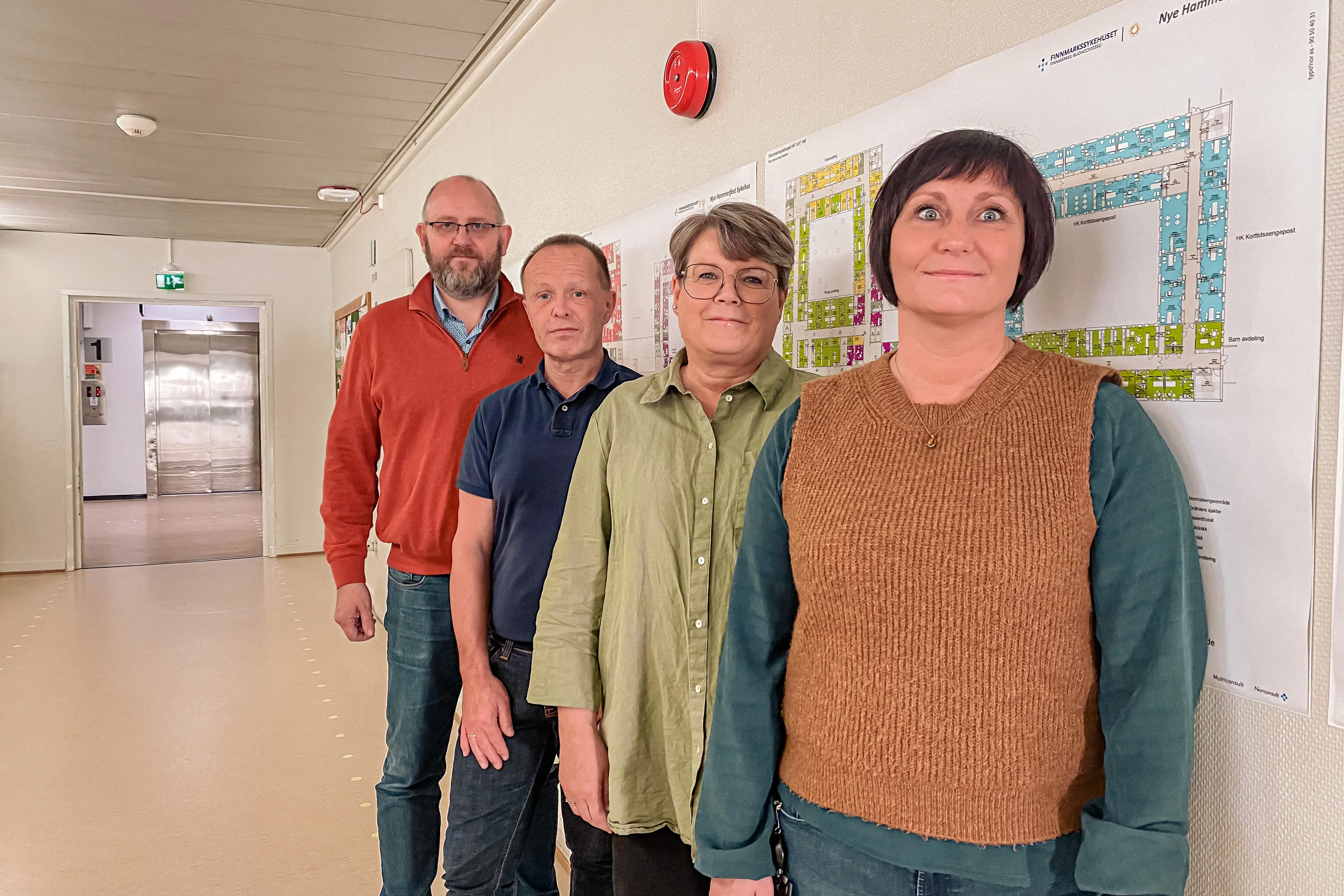 Prosessen med å få på plass et fullstendig prosjektteam er godt i gang. F.v: prosjektsjef Espen Hansen, medisinskfaglig rådgiver