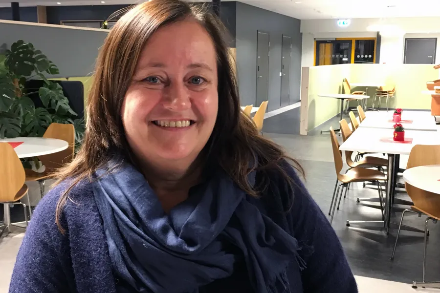 Portrett av Lena Nielsen.